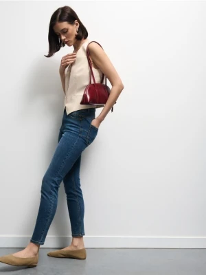 Mohito - Jeansy skinny push up - niebieski