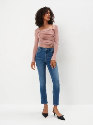 Mohito - Jeansy slim - niebieski