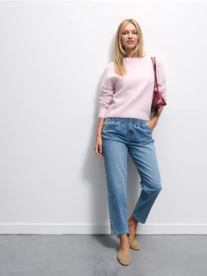 Mohito - Jeansy slouchy slim fit - niebieski