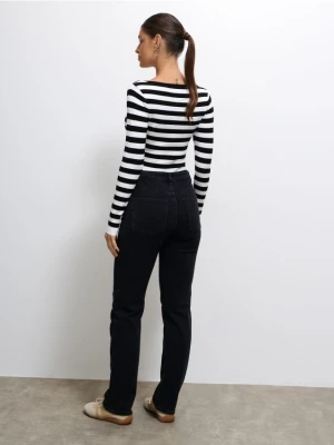 Mohito - Jeansy straight - czarny