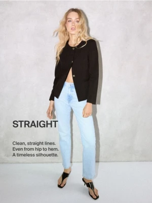 Mohito - Jeansy straight - niebieski