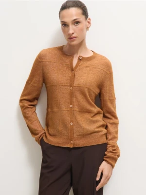 Mohito - Kardigan z dodatkiem wełny - brązowy