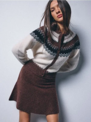 Mohito - Kardigan z wełną - kremowy