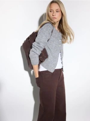 Mohito - Kardigan z wełną - szary