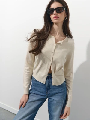 Mohito - Kardigan z wiskozą - beżowy