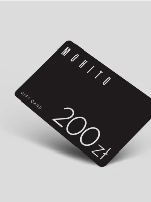 Mohito - Karta podarunkowa 200 zł - pastelowy różowy