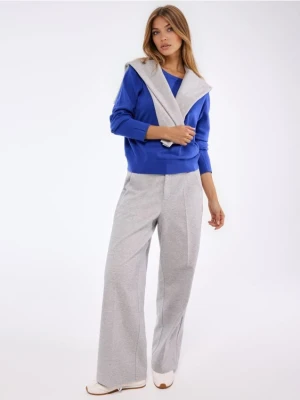 Mohito - Kobaltowy sweter basic - niebieski