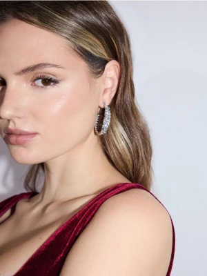 Mohito - Kolczyki koła - srebrny