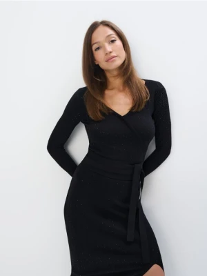 Mohito - Kopertowa bluzka - czarny