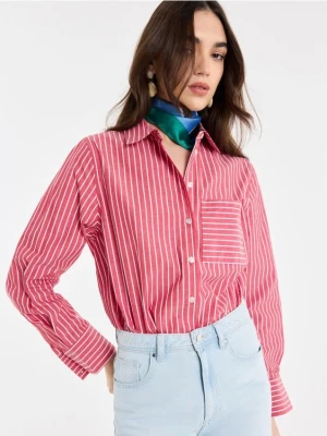 Mohito - Koszula oversize - czerwony