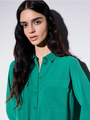 Mohito - Koszula regular fit - zielony