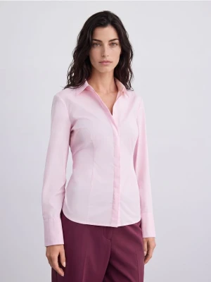 Mohito - Koszula slim fit - pastelowy różowy