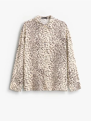 Mohito - Koszula w zwierzęcy wzór - kremowy