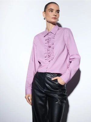 Mohito - Koszula z bawełny i lyocellu - fioletowy