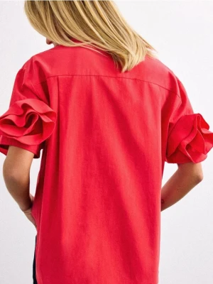 Mohito - Koszula z lyocellem - czerwony