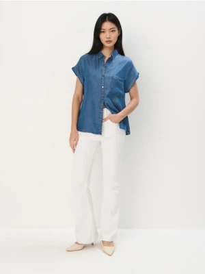 Mohito - Koszula z lyocellu - niebieski