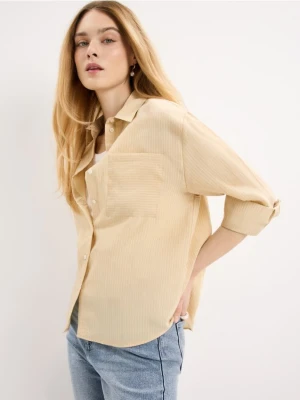 Mohito - Koszula z modalem - żółty