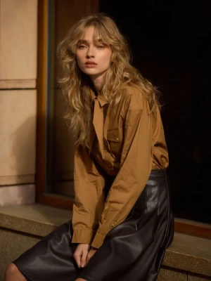 Mohito - Koszula z wiązaniem - beżowy