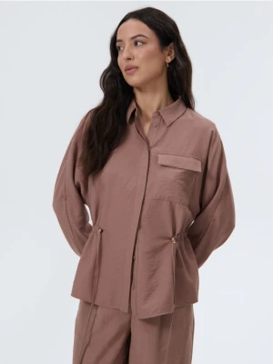 Mohito - Koszula z wiskozą - brązowy