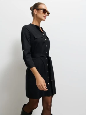 Mohito - Koszulowa sukienka mini - czarny