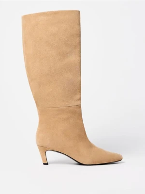 Mohito - Kozaki na obcasie - beżowy