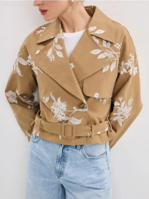 Mohito - Krótki trencz - beżowy