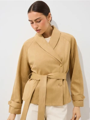 Mohito - Krótki trencz - beżowy