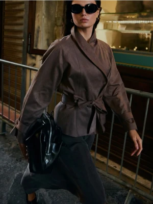 Mohito - Krótki trencz - brązowy