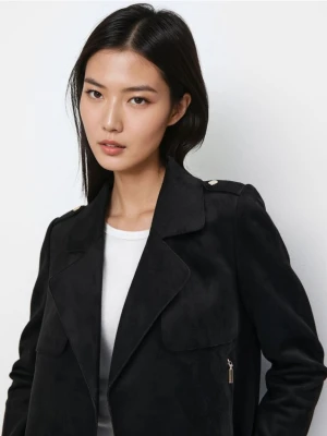 Mohito - Kurtka bez zapięcia - czarny