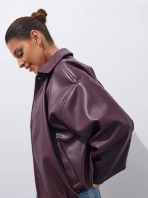 Mohito - Kurtka oversize - mahoń