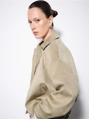 Mohito - Kurtka oversize - oliwkowy