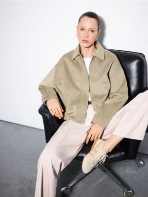 Mohito - Kurtka oversize - oliwkowy