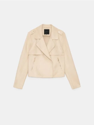 Mohito - Kurtka ramoneska - beżowy