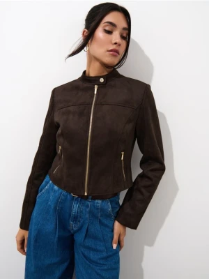 Mohito - Kurtka ramoneska - brązowy