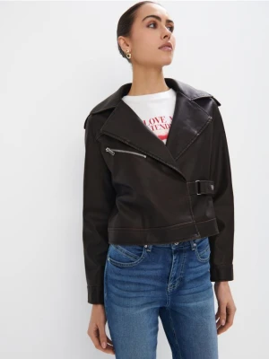 Mohito - Kurtka ramoneska - brązowy