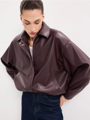 Mohito - Kurtka typu biker - mahoń