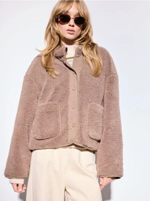 Mohito - Kurtka typu teddy - brązowy