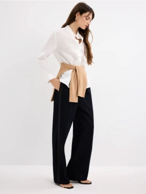 Mohito - Lniana biała koszula - biały