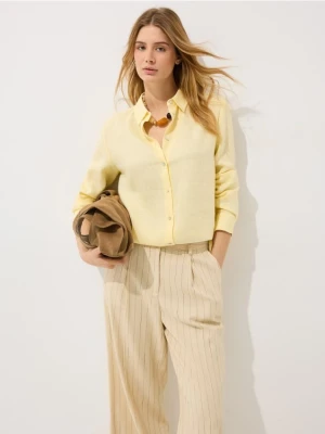 Mohito - Lniana koszula - żółty