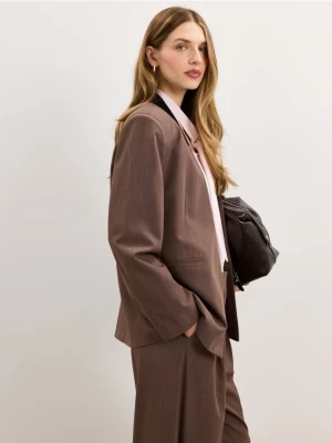 Mohito - Marynarka bez zapięcia - brązowy