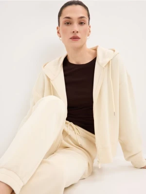 Mohito - Masełkowa bluza z modalem - żółty