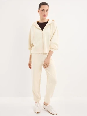 Mohito - Masełkowe spodnie dresowe - żółty