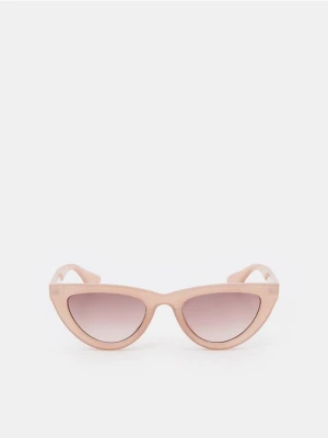 Zdjęcie produktu Mohito - Okulary przeciwsłoneczne cat eye - pastelowy różowy