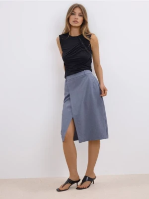 Mohito - Ołówkowa spódnica midi - szary