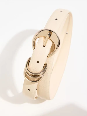 Mohito - Pasek z klamrą - beżowy