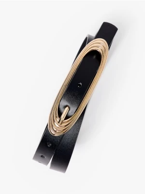 Mohito - Pasek z ozdobną klamrą - czarny