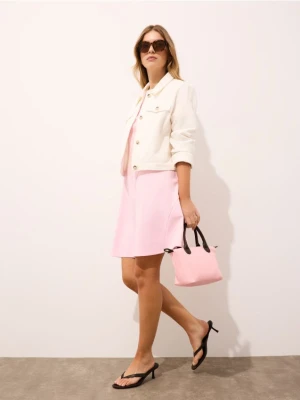 Mohito - Pastelowa sukienka mini - różowy