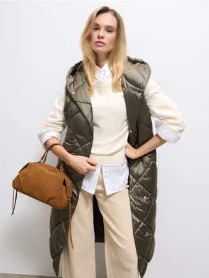 Mohito - Pikowana kamizelka - khaki