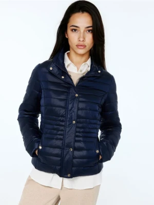 Mohito - Pikowana kurtka - granatowy