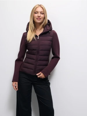 Mohito - Pikowana kurtka - mahoń